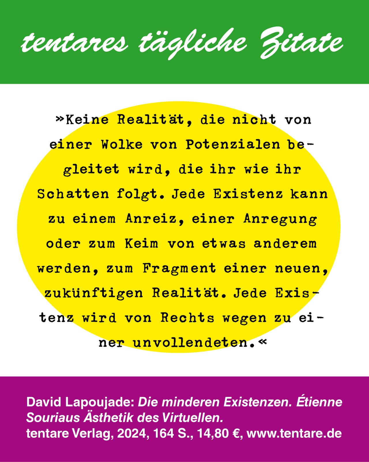 Zitat-Tafel: Lapoujade Wolke