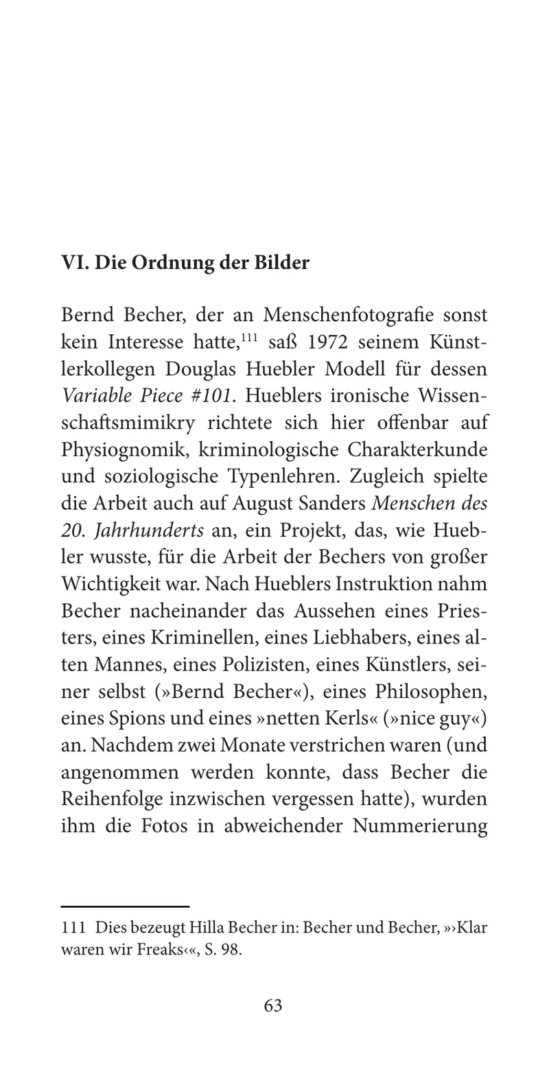 Reading sample (German): Die kühle Kamera, Page 1