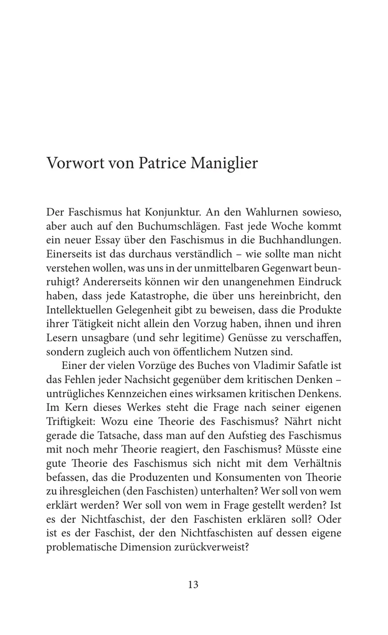 Reading sample (German): Innere Bedrohung, Page 1