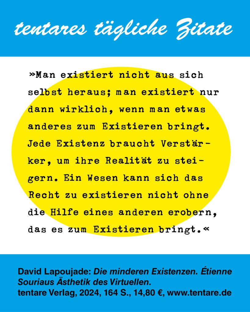 Instagram Post taegliche Zitate 07 Lapoujade Verstaerker