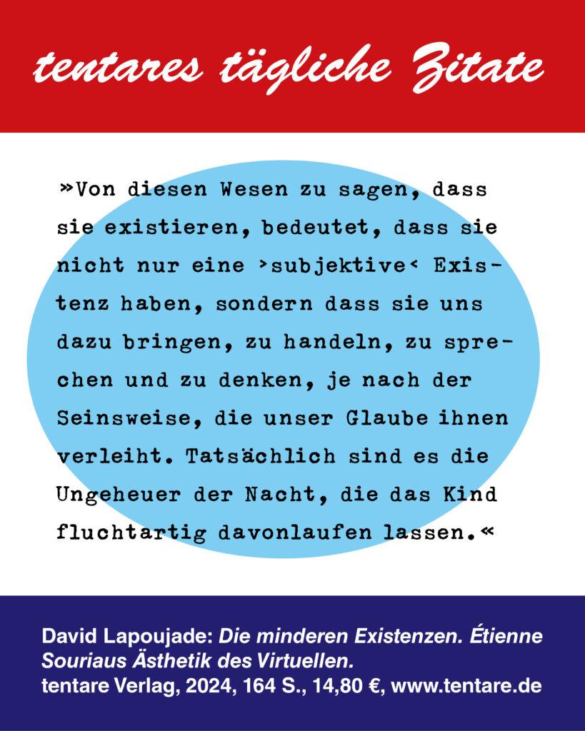 Instagram Post taegliche Zitate 10 Lapoujade Ungeheuer der Nacht