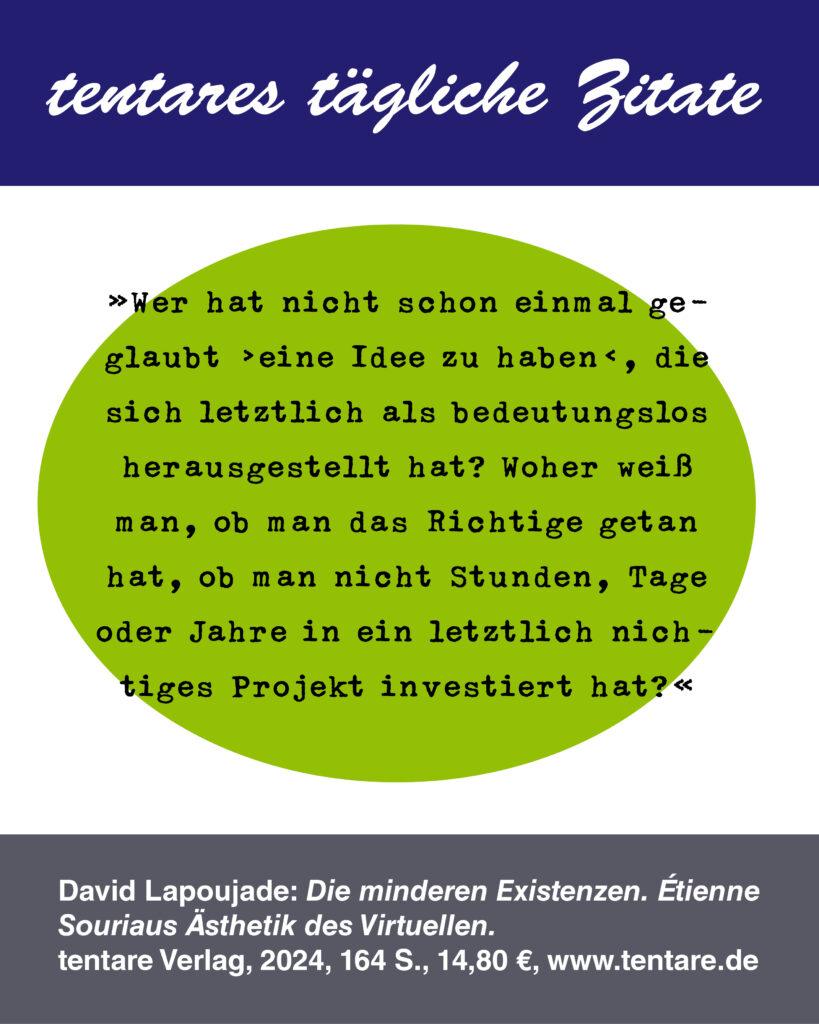 Instagram Post taegliche Zitate 12 Lapoujade Idee